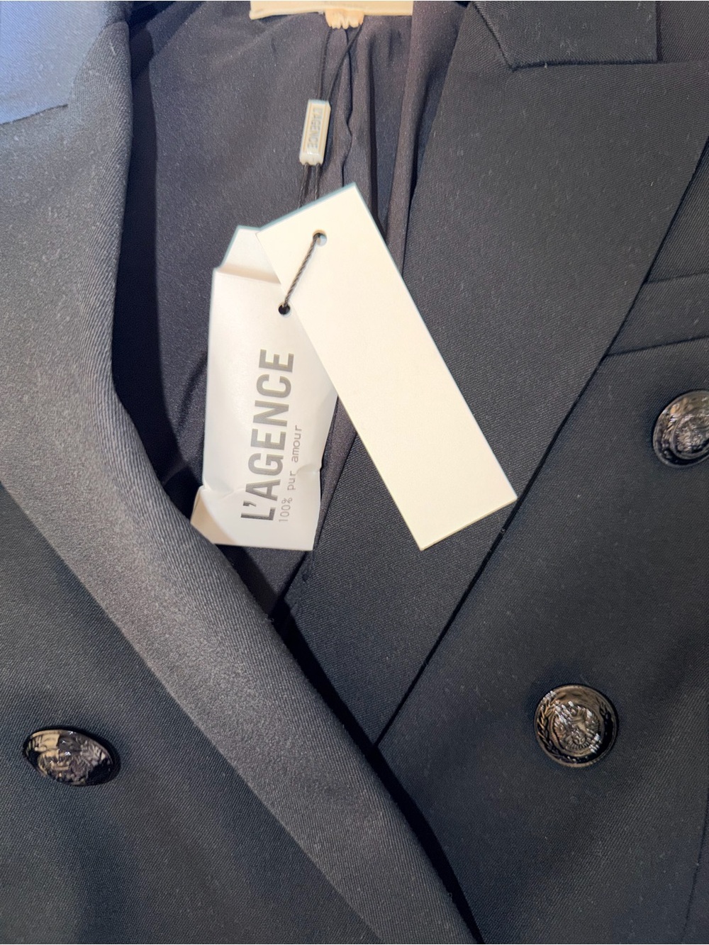 Lagence Marie Double Breasted Slim Fit Blazer NWT - Picture 10 of 10